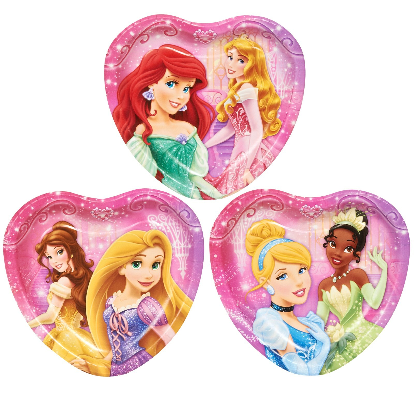 Disney Princess Small Paper Plates (Pack of 8)