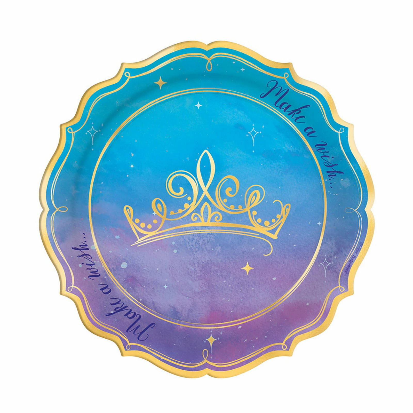 Disney Princess Once Upon A Time Small Paper Plates (Pack of 8)