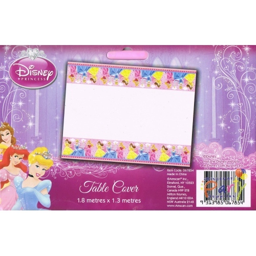Disney Princess Plastic Tablecloth