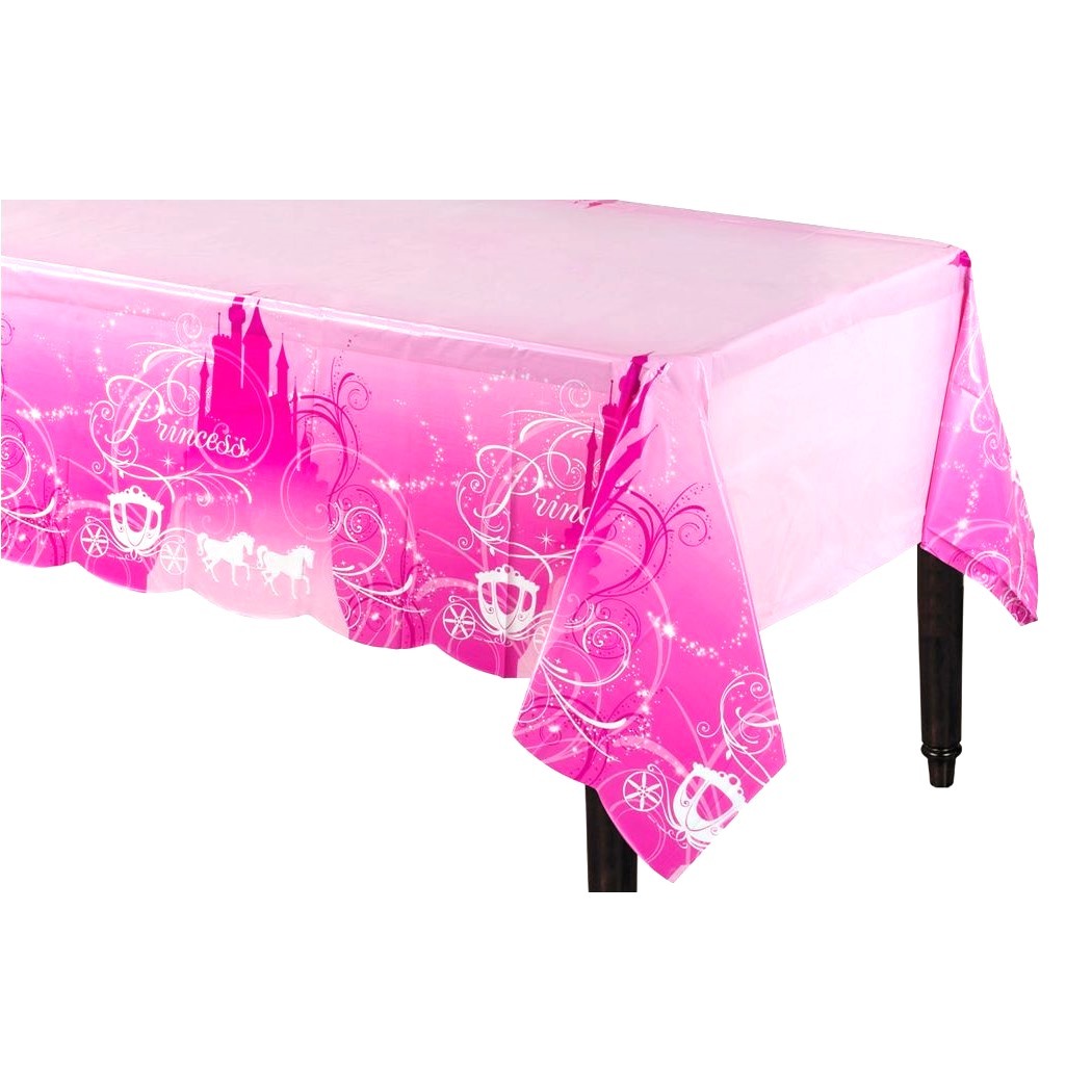Disney Sparkle Princess Plastic Tablecloth