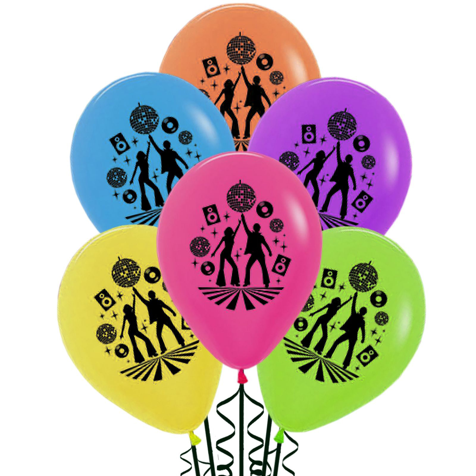 Sempertex Disco Neon Balloons (Pack of 25)