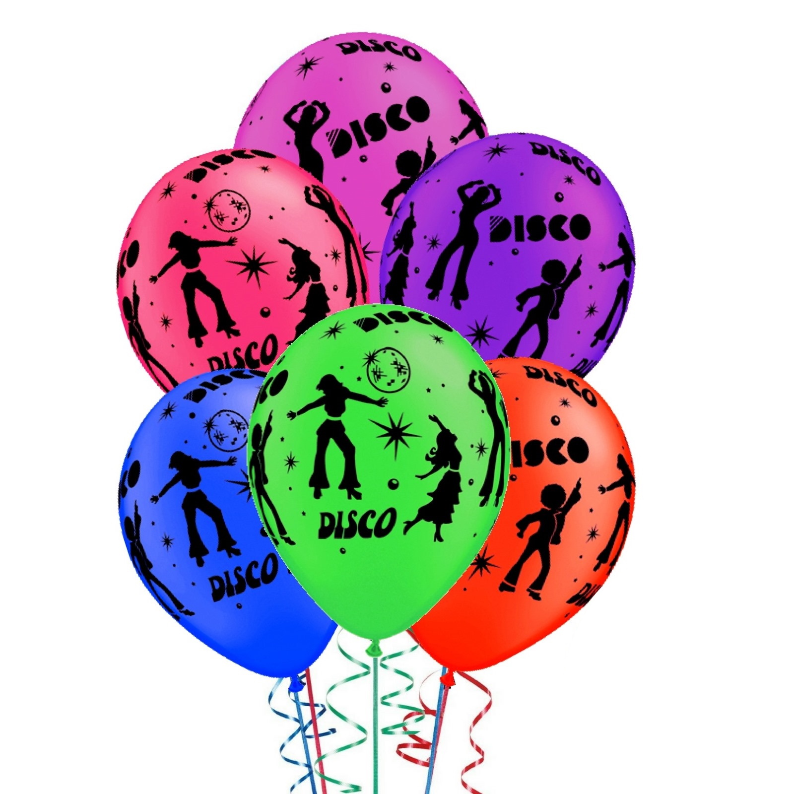 Disco Balloons (Pack of 12)