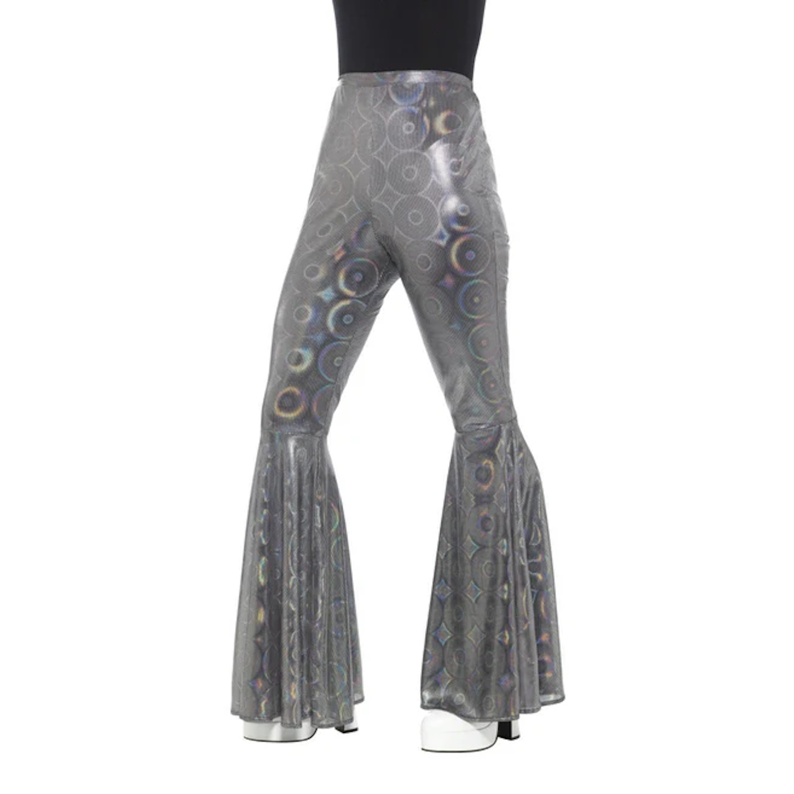 70s Disco Flared Trousers Women's Costume Small/Medium