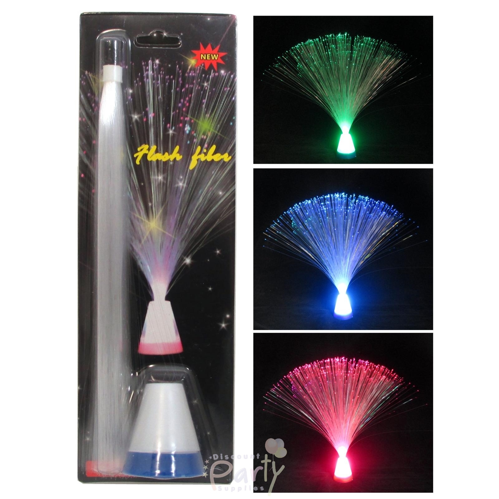Flashing Fibre Optic Party Light