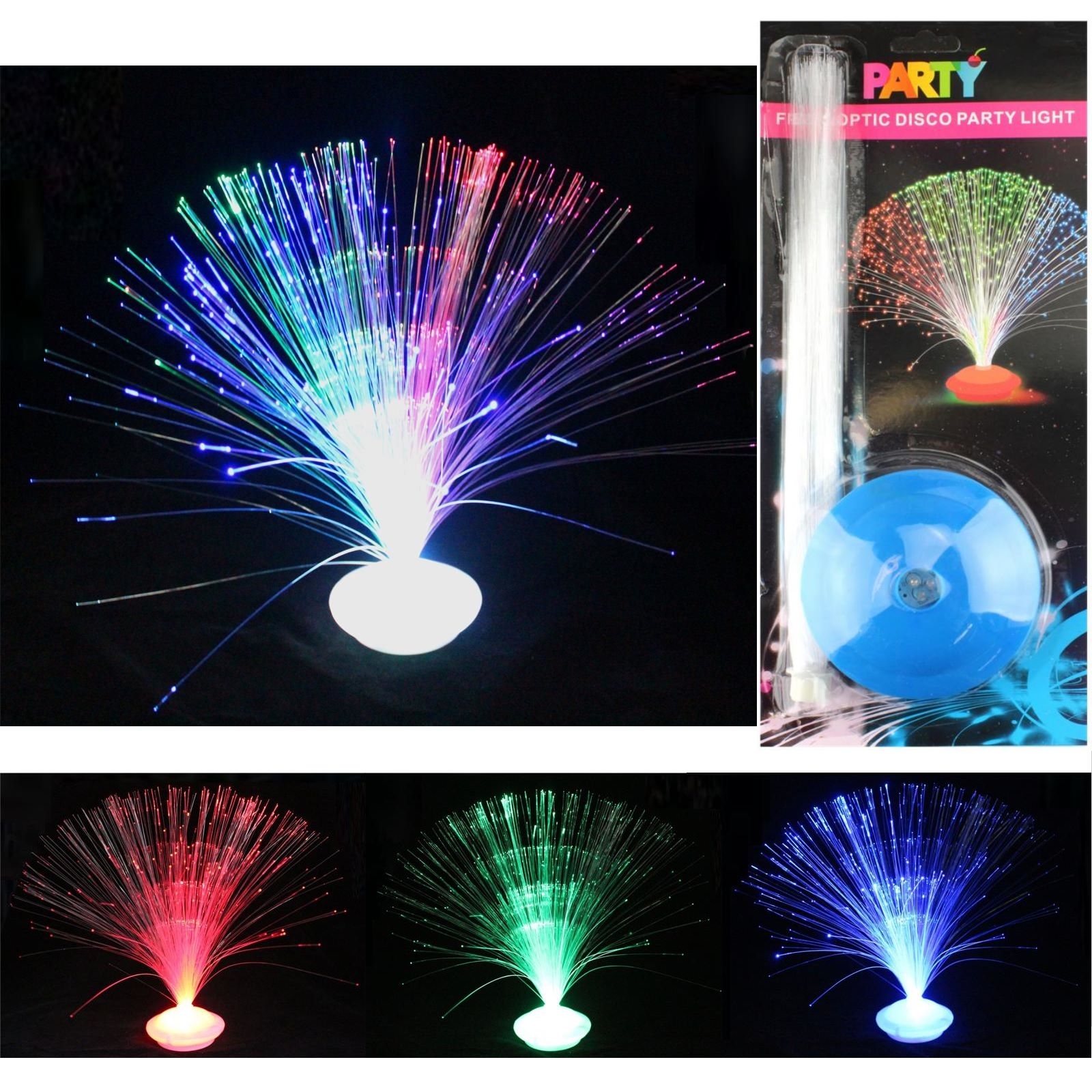 Flashing Fibre Optic Disco Light