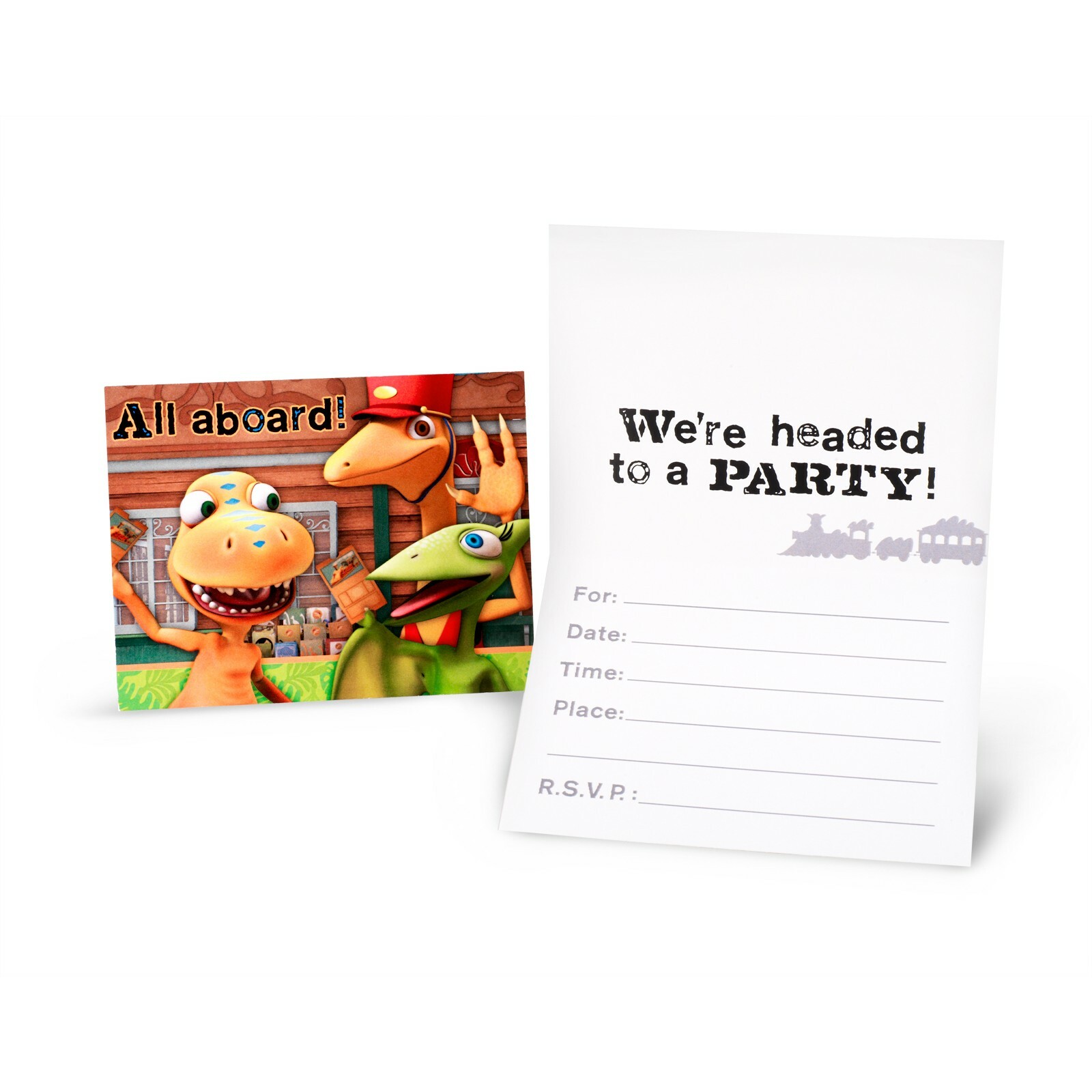 Dinosaur Train Party Invitations (Pack of 8)