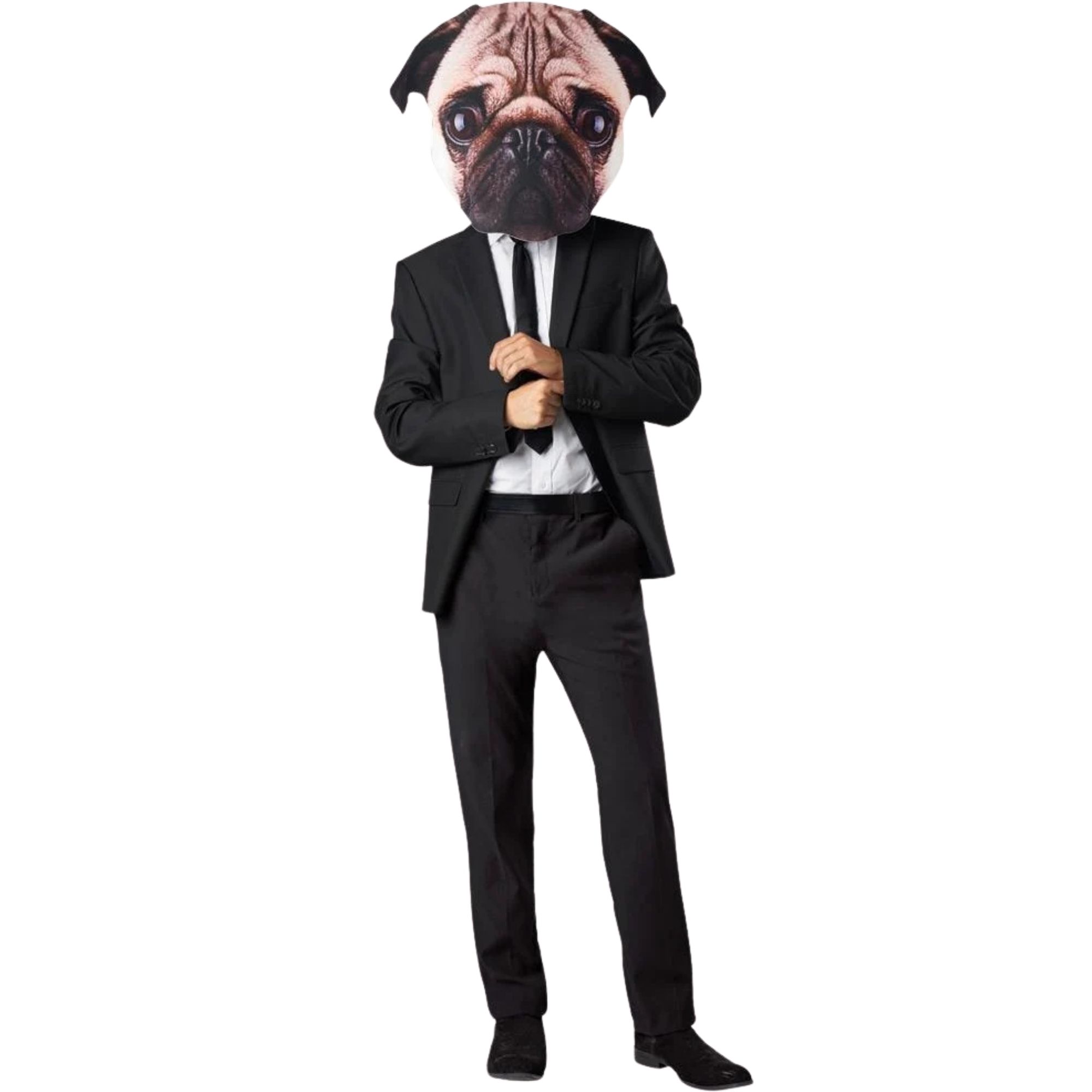 Pug Dog Face Adult Mask