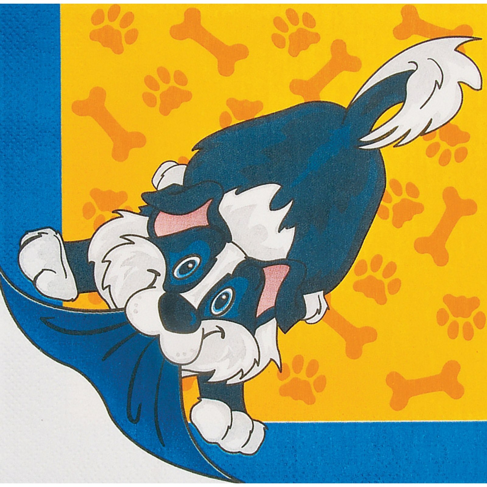 Puppy Party Large Napkins / Serviettes (Pack of 16)
