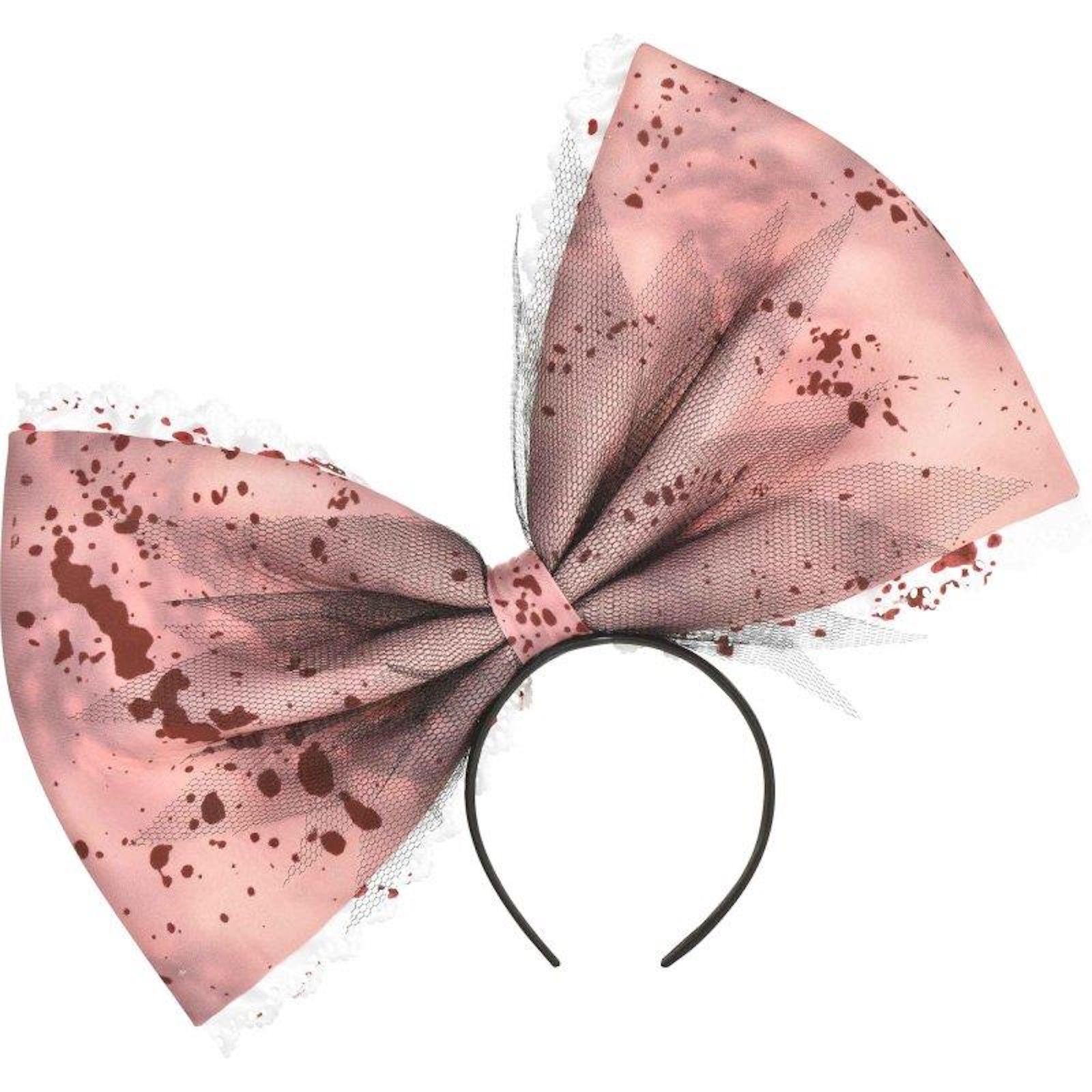 Creepy Doll Headband Adult Costume Accessory
