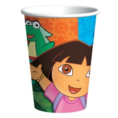 Dora The Explorer Paper Cups (Pack of 8)