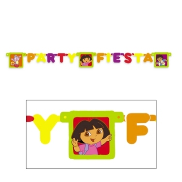 Dora The Explorer Party/Fiesta Banner