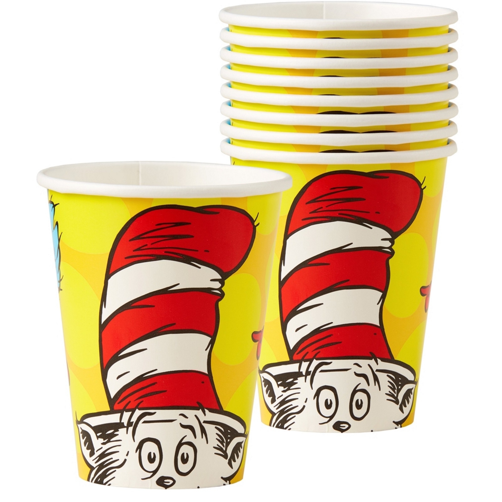 Dr Seuss Paper Cups (Pack of 8)