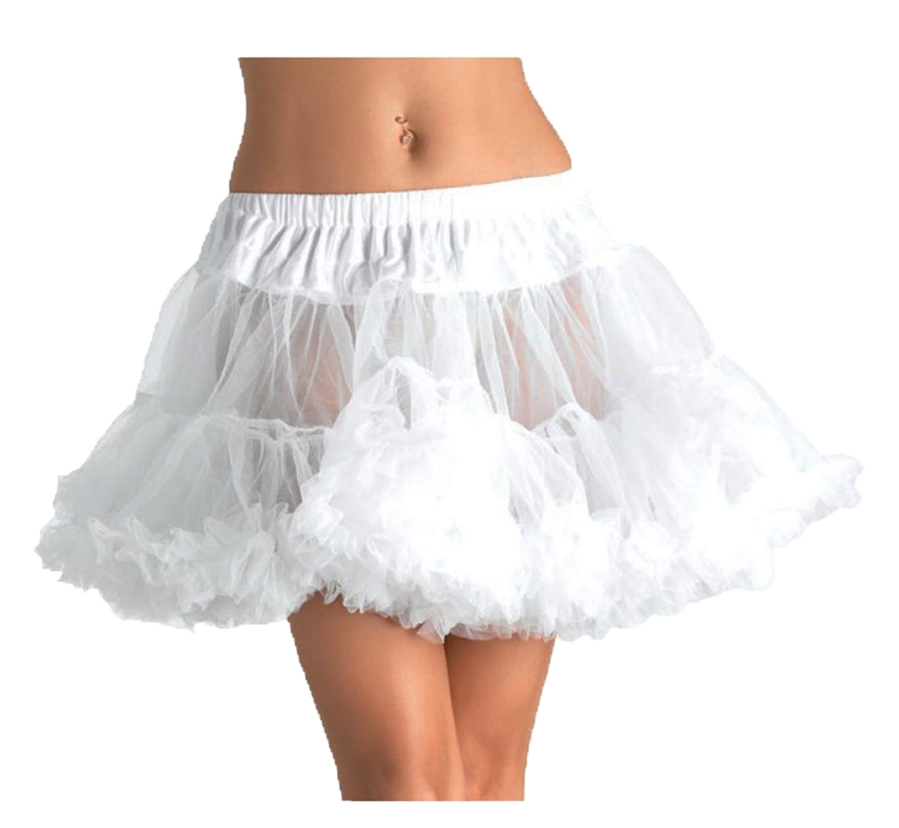 Tulle Petticoat White Plus Adult Costume Accessory