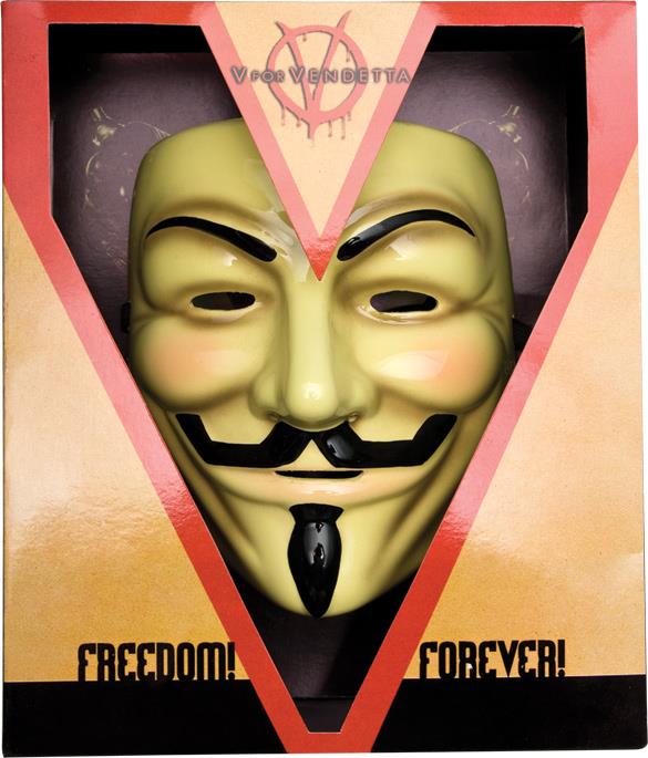 V for Vendetta Collector's Edition Adult Mask