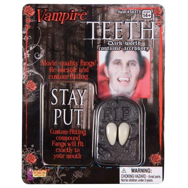 Vampire Fangs Adult Costume Accessory