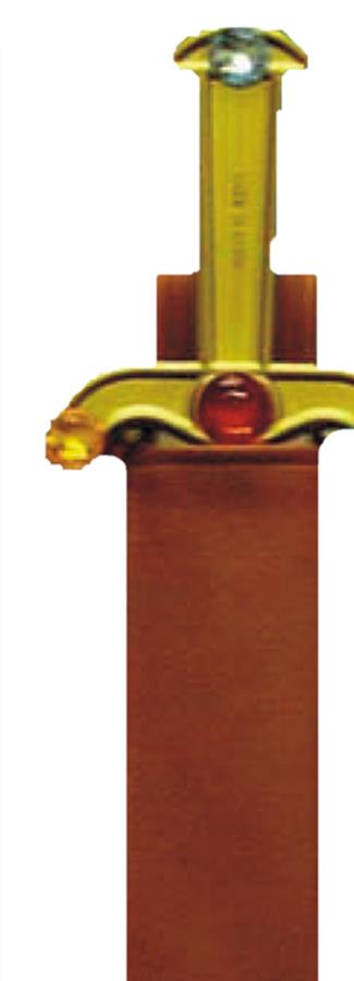 Jeweled Dagger With Sheath Costume Accessory