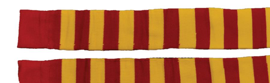 Red Yellow Clown Socks Adult Costume Accessory