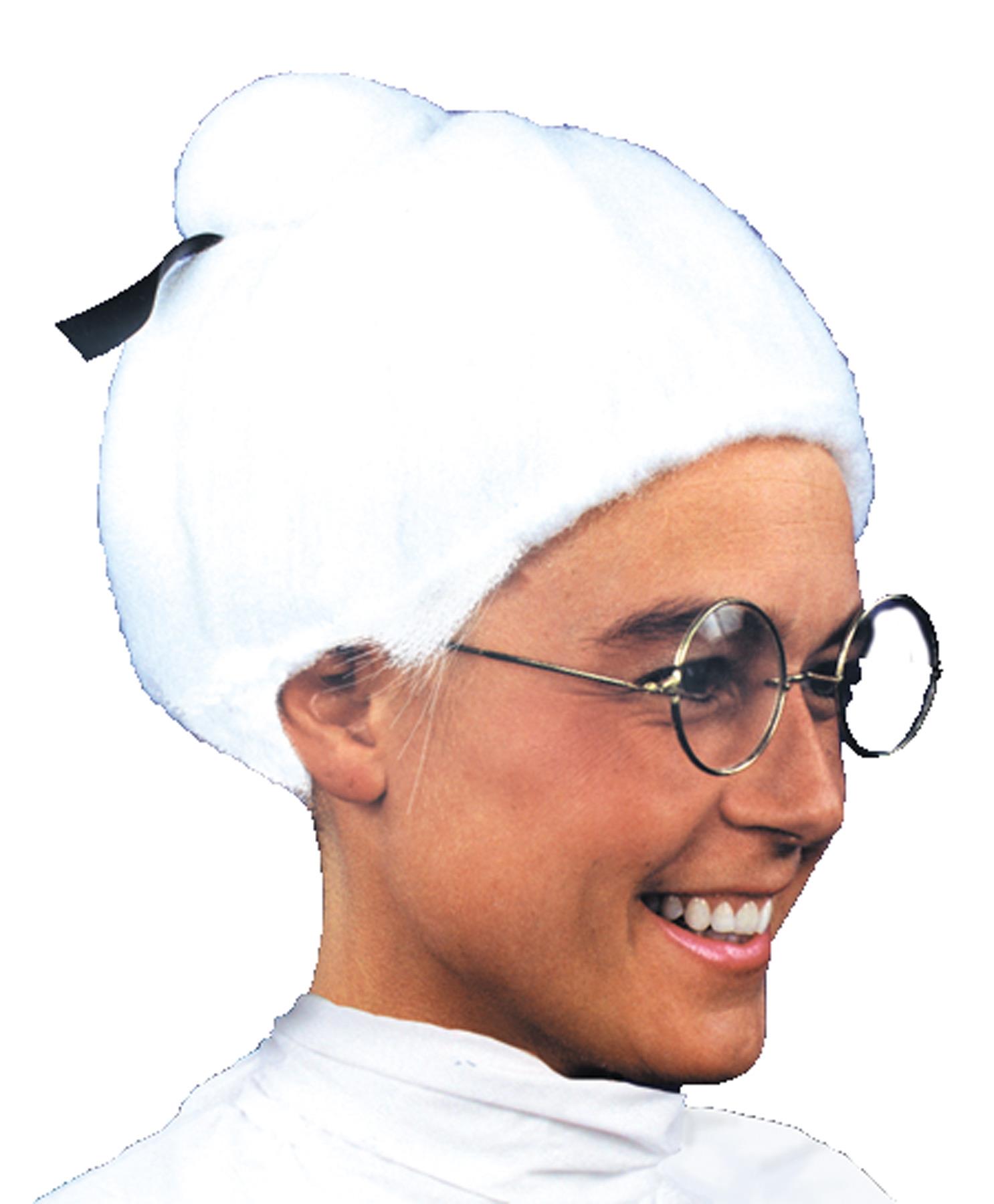 Colonial Lady White Adult Wig
