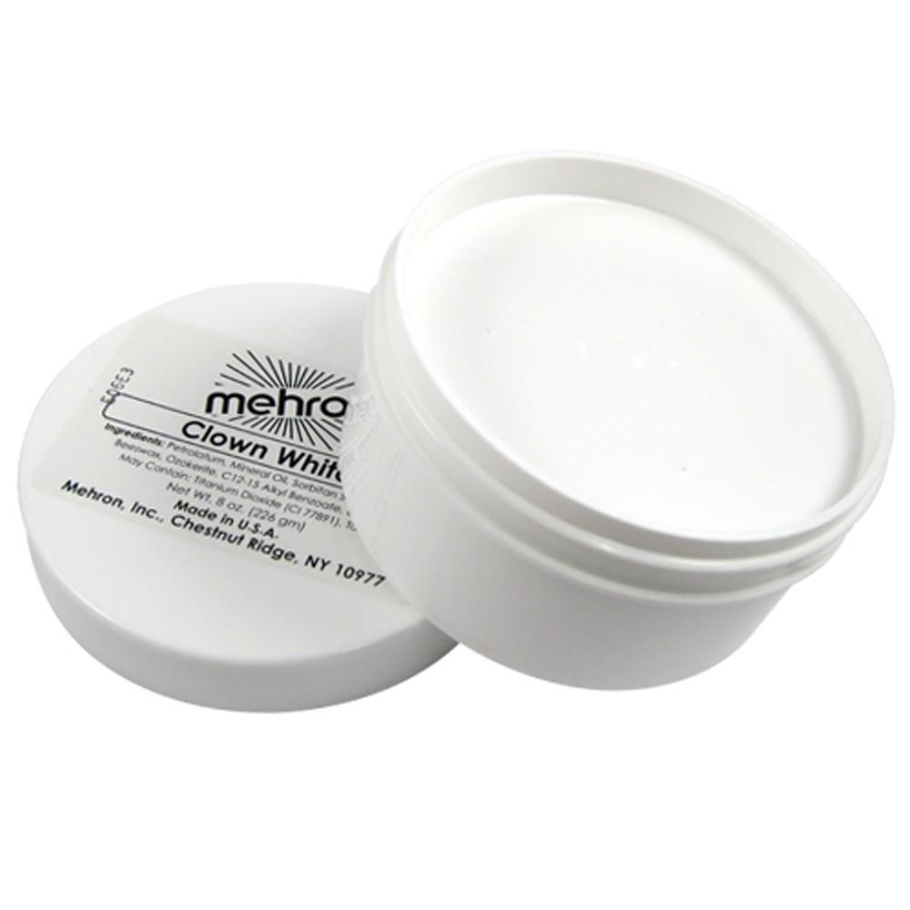 Mehron Clown White Cream 7oz Makeup Accessory