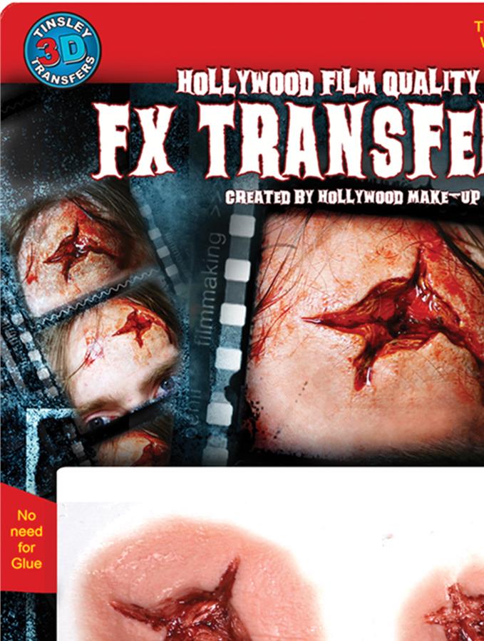 3D FX Medium Point Blank Tattoos Makeup Accessory