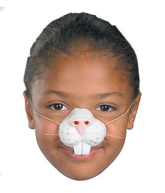 Rabbit Bunny Elastic Nose Makeup Accessory