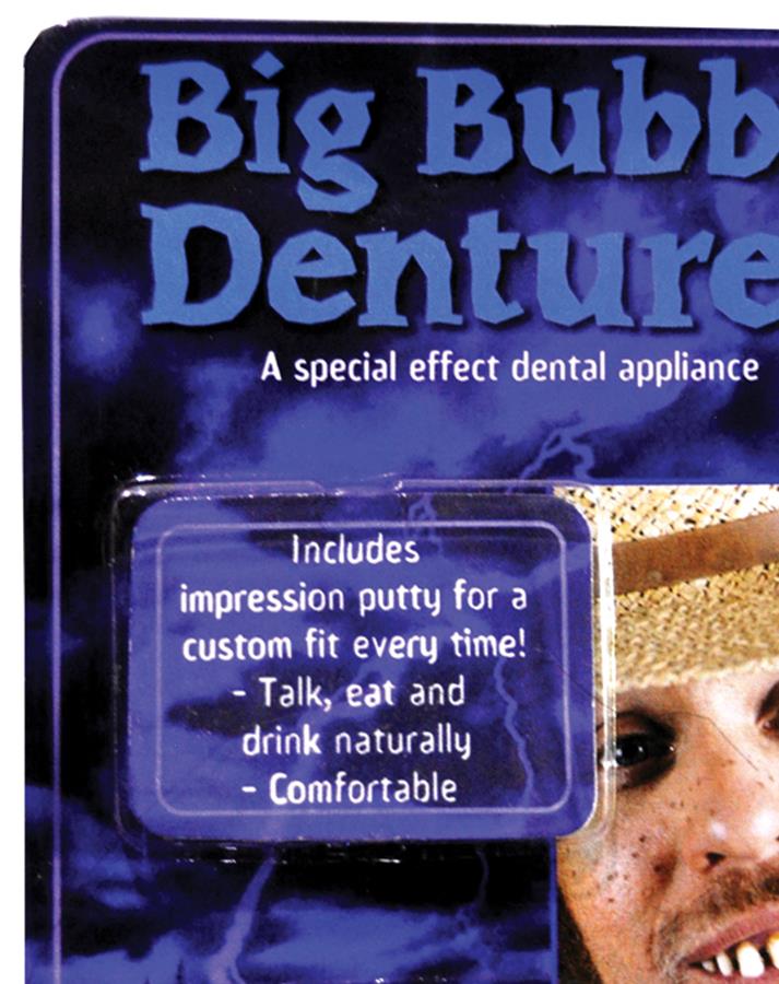Big Bubba Rotted Teeth Adult Costume Accessory