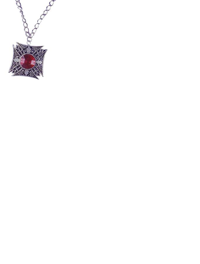 Vampire Red Gem Medallion Adult Costume Accessory