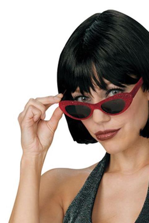 Bob Short Black Bangs Adult Wig
