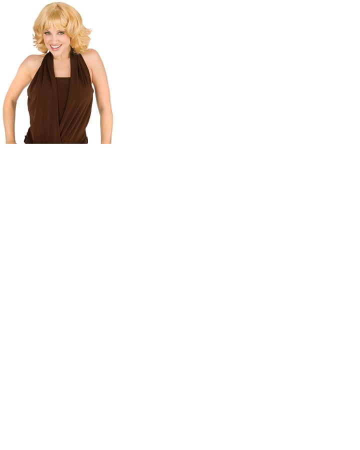 Buxom Beauty Blonde Adult Wig