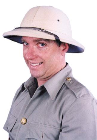 British Military Pith Indian Khaki Adult Hat
