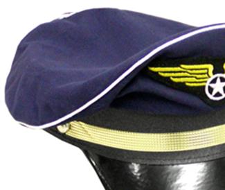 Captain Pilot Aviator Navy Adult Hat