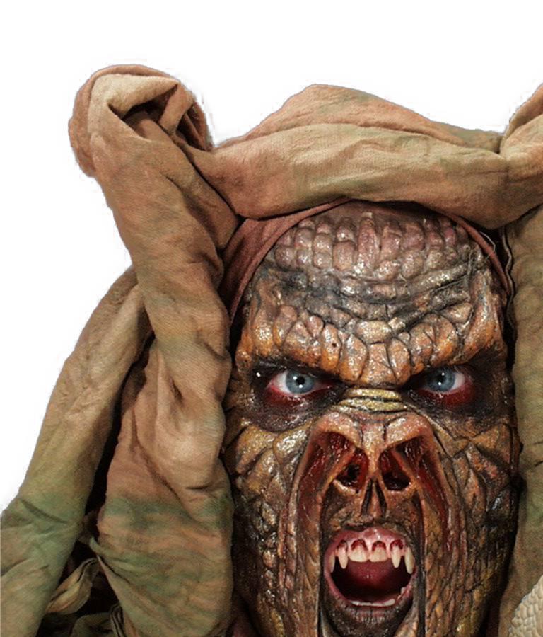 Prosthetic Bat Full Face Makeup Accessory
