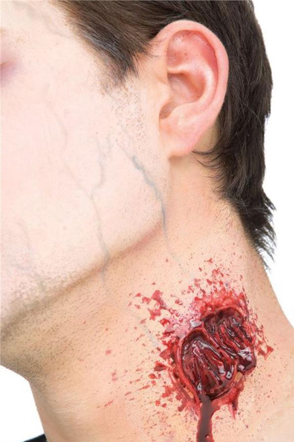 Vampire Gash Prosthetic Makeup Accessory