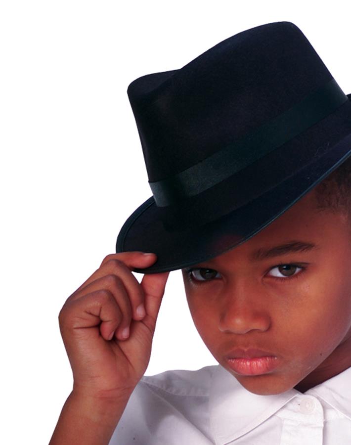 Black Fedora Child Hat