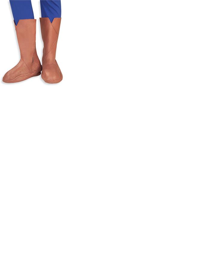 Deluxe Superman Adult Boot Tops