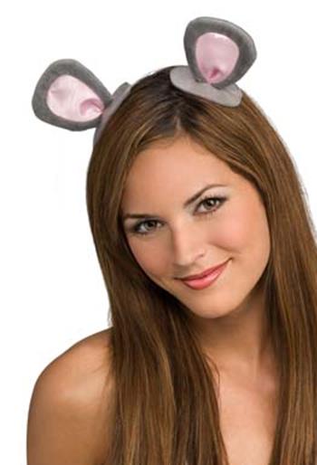 Mouse Ears Clips Adult Costume Accessory