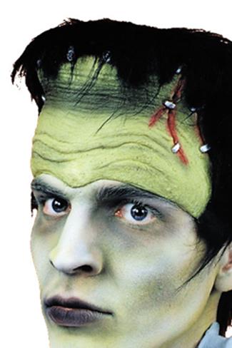 Monster Headpiece Hair Bolts Adult Accessory Kit