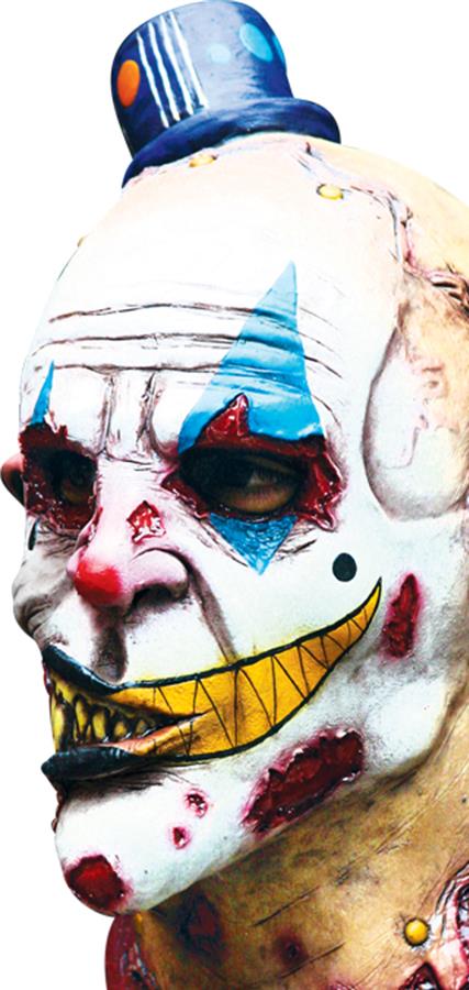Mime Zack Zombie Clown Latex Adult Mask