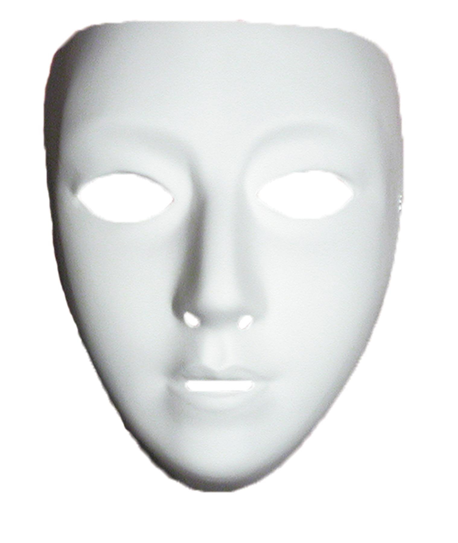 Blank Female Adult Mask