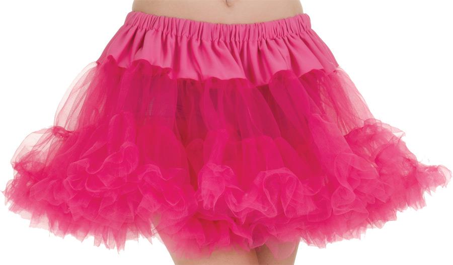 Fuchsia Petticoat Tutu Adult Costume Accessory