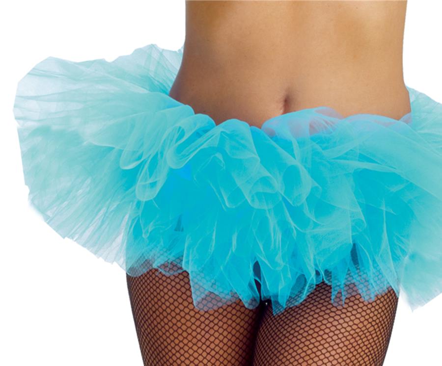 Turquoise Sexy Ballerina Tutu Adult Costume Accessory