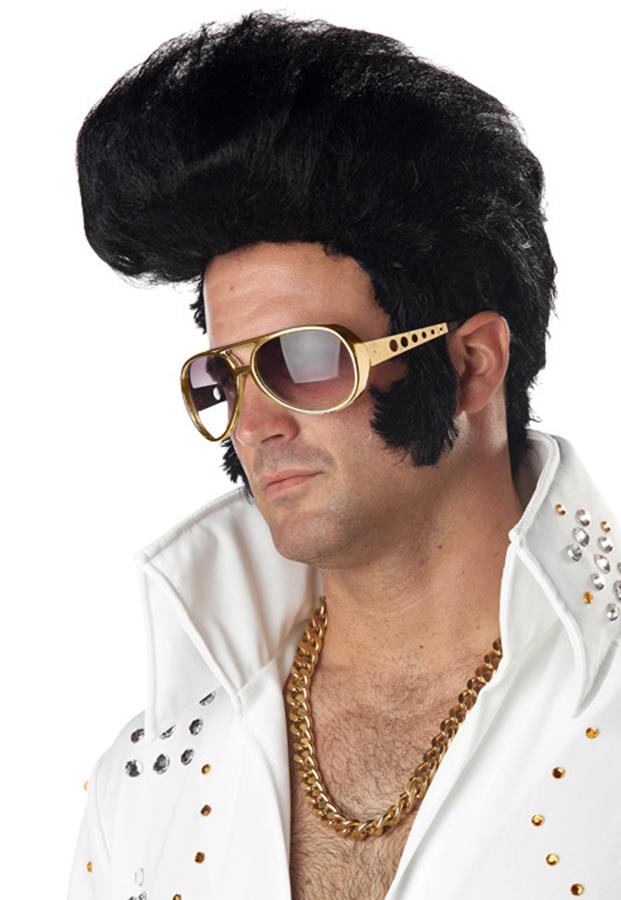 Rock n Roll Elvis Adult Wig