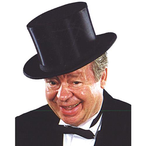Magician Collapsible Black Adult Top Hat
