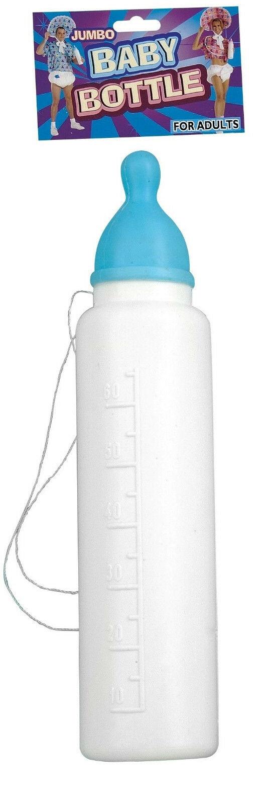 Jumbo Baby Bottle Blue Adult Costume Accessory