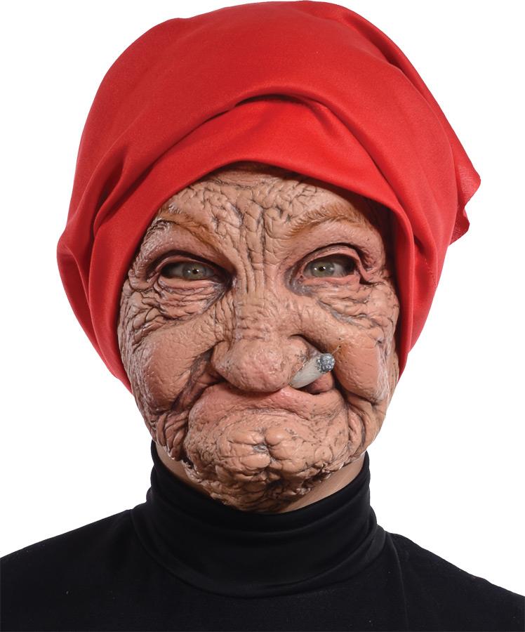 Old Nana Latex Adult Mask