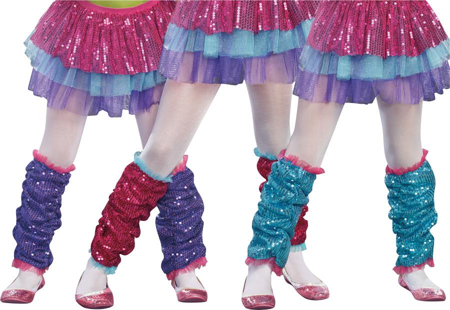 Dance Craze Purple Child Leg Warmers