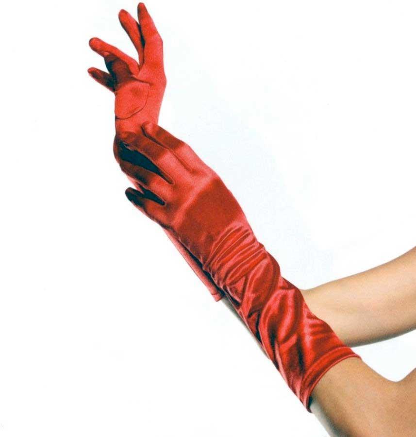 Elbow Length Adult Gloves Various Colours