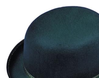Derby Felt Green Adult Hat Large