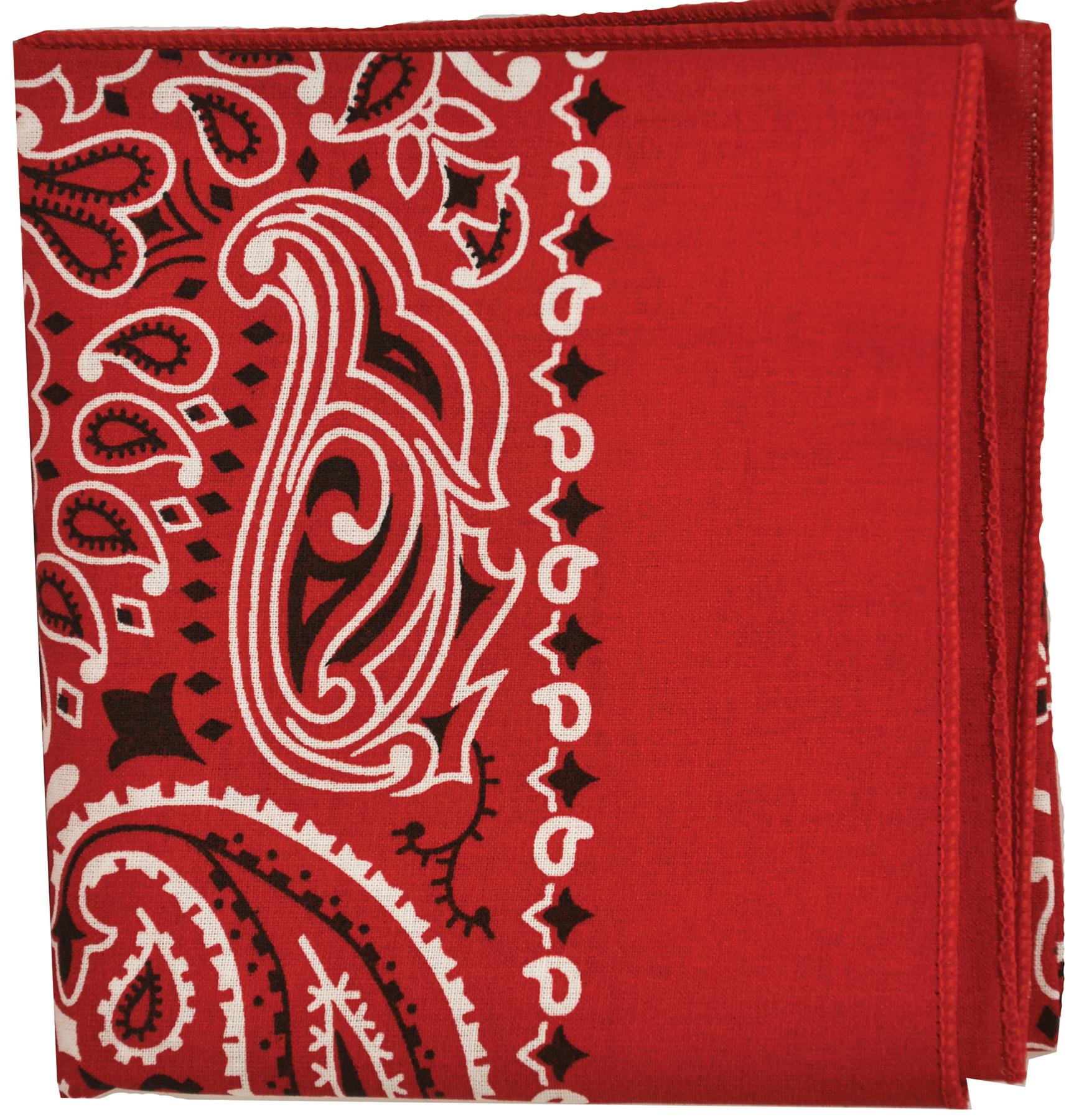 Red Bandana Adult Costume Accessory
