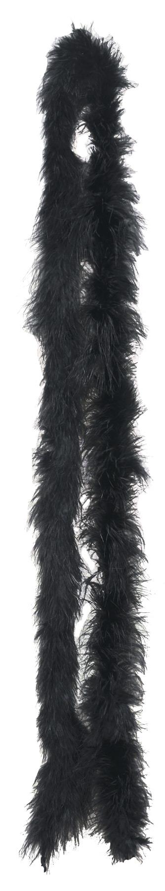 Marabou 2yd Black Feather Boa Adult Costume Accessory